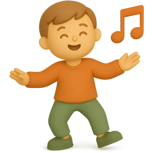 Personalizirana dječja knjiga o plesanju puna čarolije