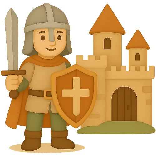 Personalizirana dječja knjiga o čarobnom Srednjem vijeku