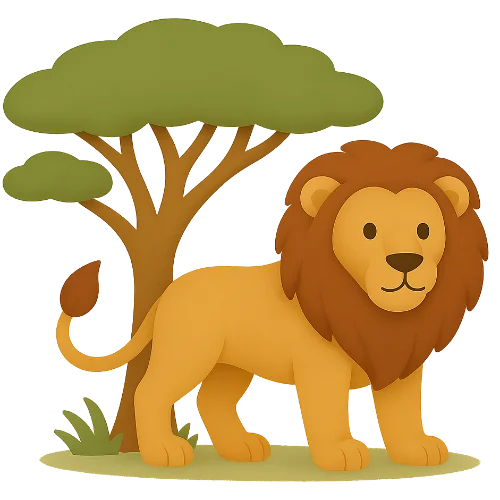 Osobna dječja knjiga o čarobnoj avanturi kroz Savanu