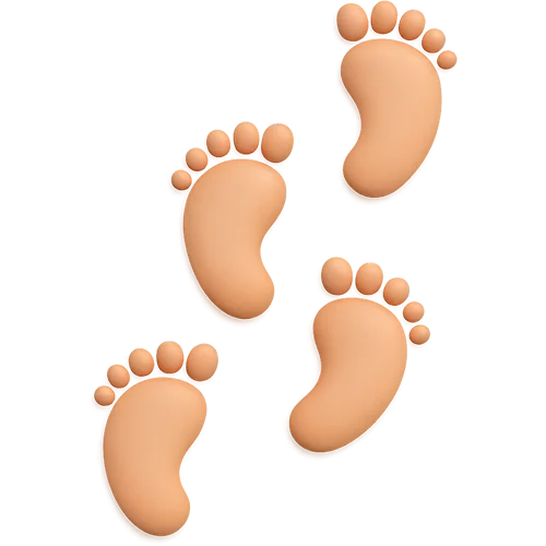 Personalizirana dječja knjiga o učenju hodanja puna čarolije