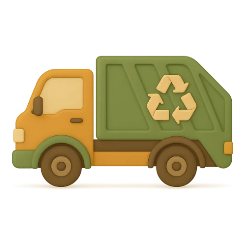 Personalizirana dječja knjiga o kamionu za smeće puna čarolije