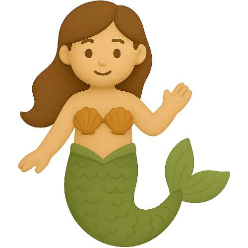 Personalizirana dječja knjiga o čarobnim sirenama