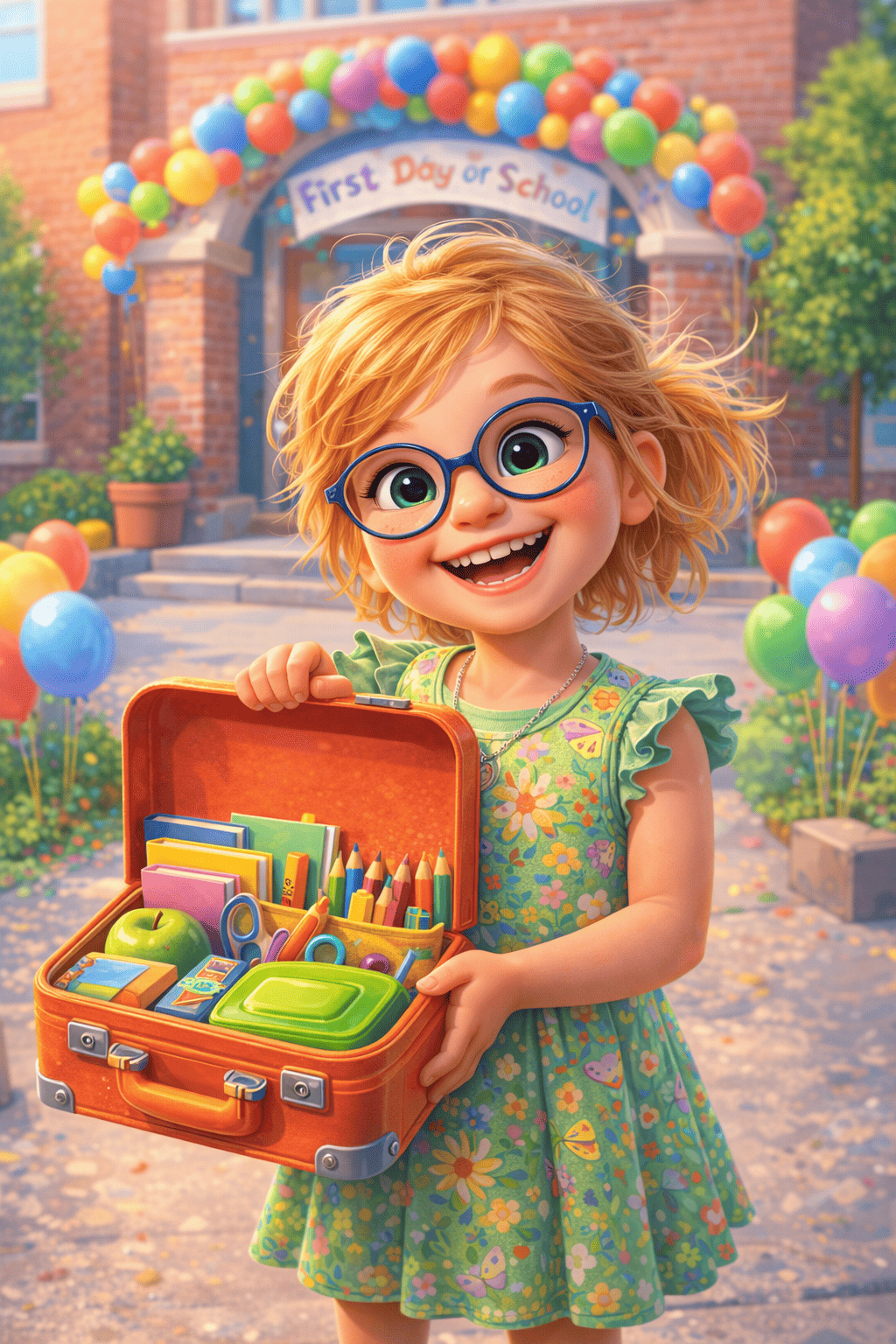 Prvi školski dan kofer