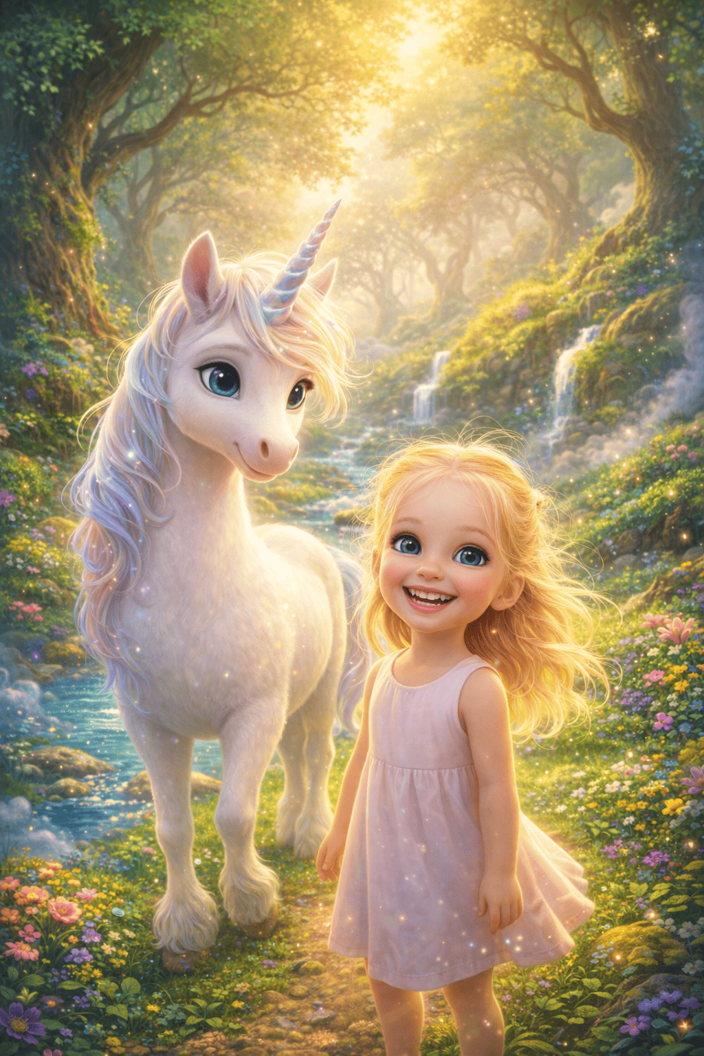 Ilustracija za Skrivena dolina jednoroga