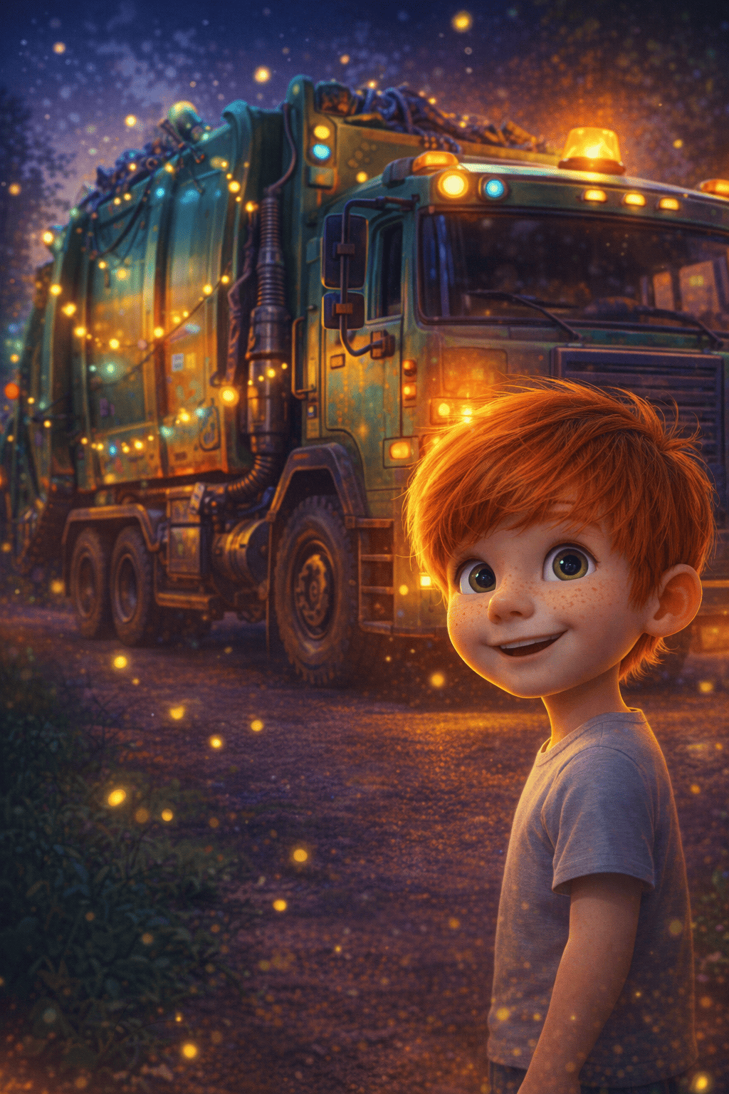 Tajanstvena vožnja smećarskim kamionom