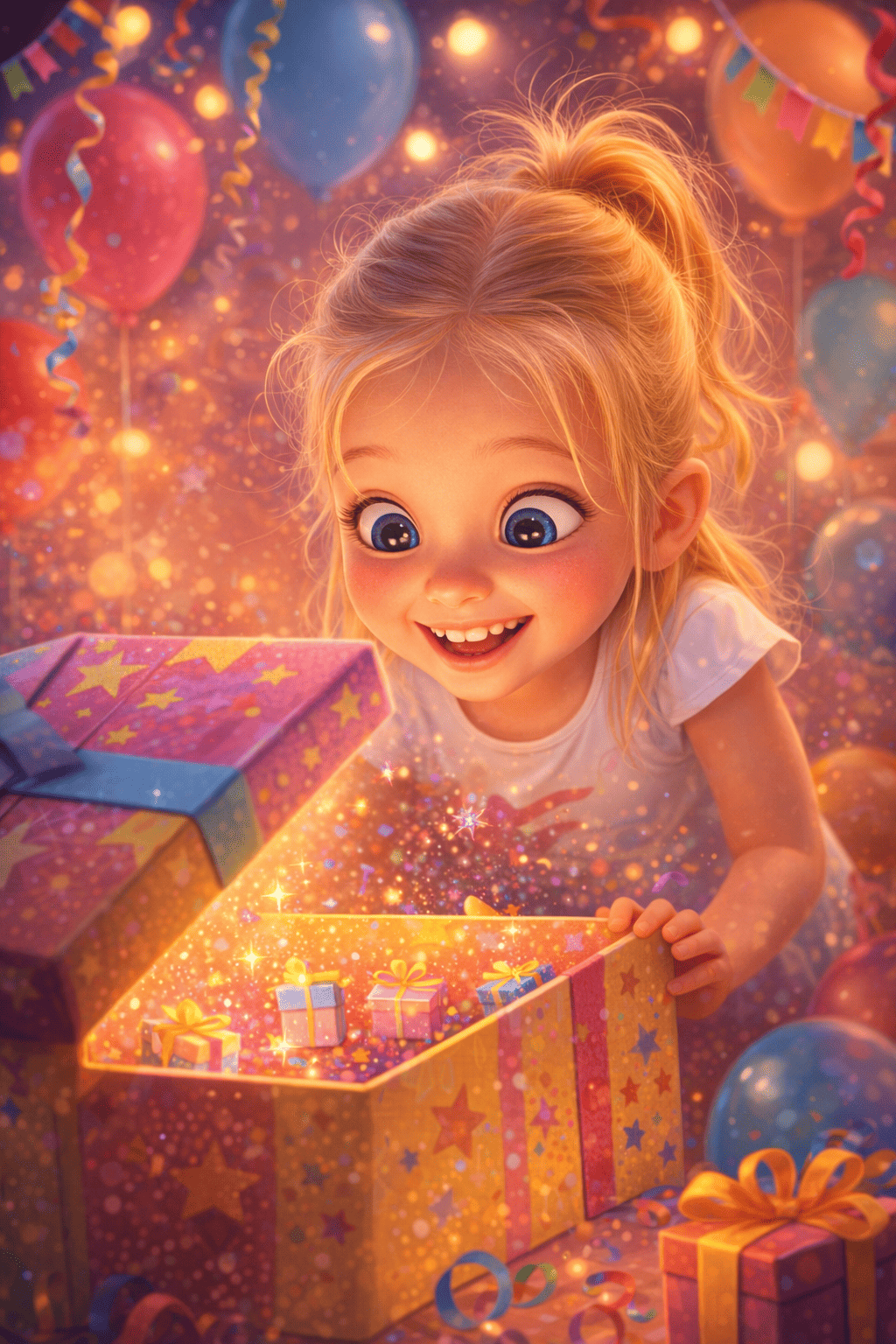 Ilustracija za Rođendanske tajne u kutiji za kolače